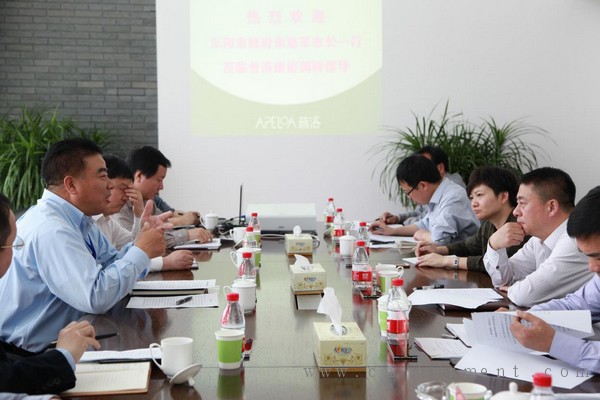 朱建军调研普洛康裕