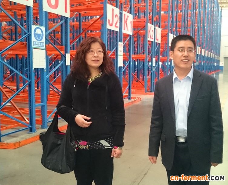 钱景汾副会长赴山东省潍坊市调研我会柠檬酸分会副理事长单位 &mdash;&mdash;潍坊英轩实业有限公司