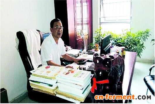   图为：药谷科技法人代表陈少军