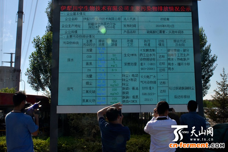 川宁生物项目的发酵尾气装置