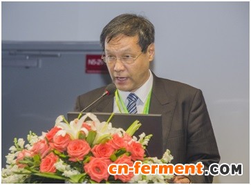 中国淀粉工业协会甘薯淀粉专业委员会会长木泰华主持薯类分论坛