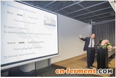 泰国公立大学之农业大学KlanarongSriroth教授发表演讲