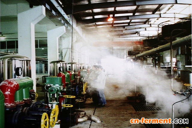 沈寅初院士带头研发的井冈霉素、虾青素等微生物生产工艺的生产现场