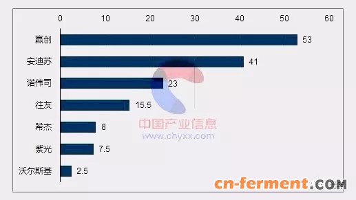 全球蛋氨酸主流企业产能对比
