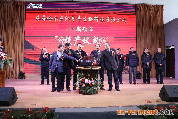 齐齐哈尔龙江阜丰300万吨玉米深加工项目项目一期工程正式投产