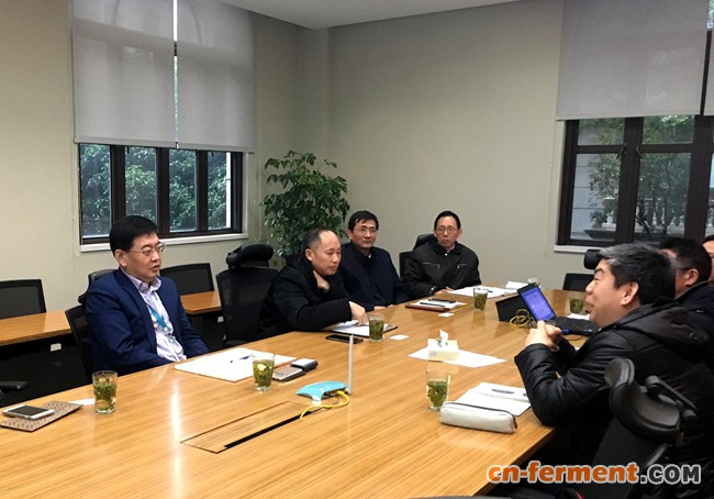 常州大学制药与生命科学学院一行到上海创诺医药集团交流调研